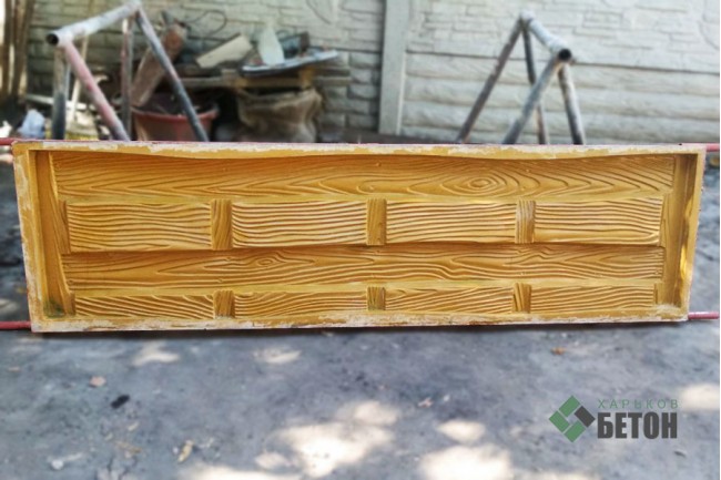 Форма Деревянные доски - стеклопластик (мф109)