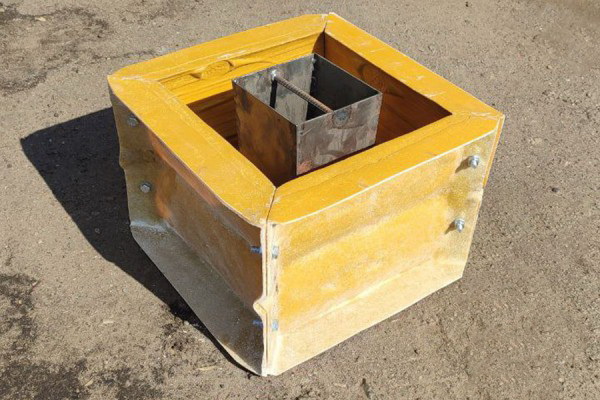 Форма для производства наборного столба Брус-2 - стеклопластик