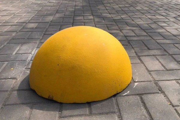 Бетонная полусфера (Антипарковка бетонная) 500/250мм