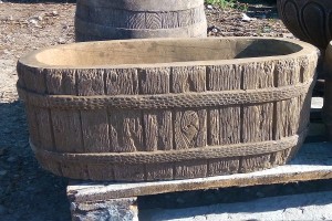 Цветник Кадушка овальная