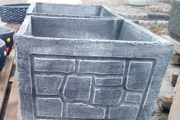 Форма для вазона Цветник бочка