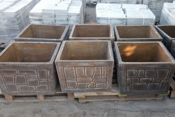 Форма для вазона Цветник бочка