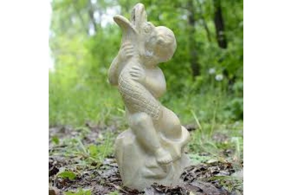 Форма для скульптуры Мальчик с рыбой