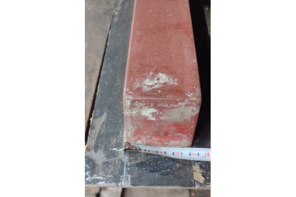 Форма (стеклопластик) для cтолба под рабицу, виноградный 2,0 м.